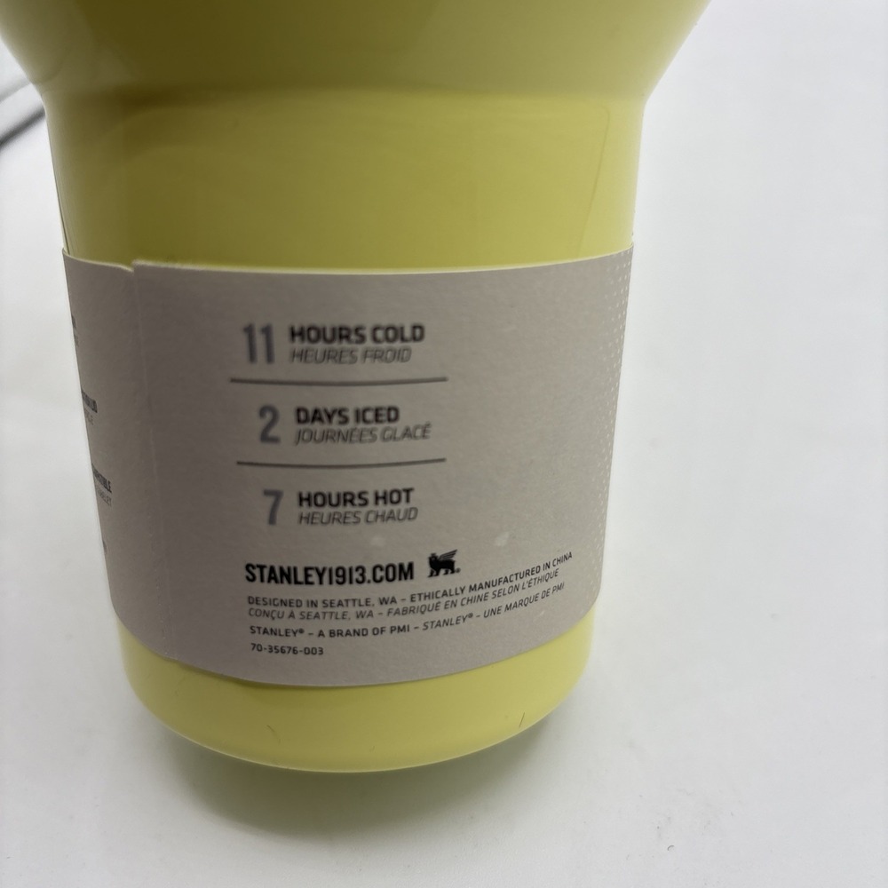 Stanley‎ X CALIA 30 oz. Quencher H2.0 FlowState Tumbler Pale Green-EXCLUSIVE New - Picture 5 of 6